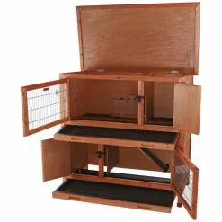 TRIXIE Kleintierstall »Natura «, BxHxT: 65 X 113 X 116 Cm, Braun, Mit Wärmedämmung -Günstiges Tierbedarf Geschäft unnamed file 4401