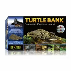EXO TERRA Dekofigur »Turtle Bank«, EX Turtle Bank Groß, Kunststoff, Braun