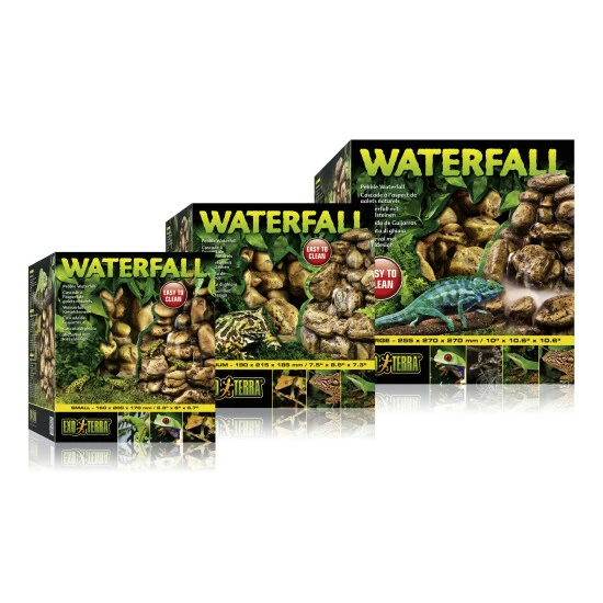 EXO TERRA Dekofigur »Waterfall «, EX Wasserfall Kiesel Klein Inkl. Pumpe, Harz, Braun 9 EXO TERRA Dekofigur »Waterfall «, EX Wasserfall Kiesel Klein Inkl. Pumpe, Harz, Braun – Bild 7