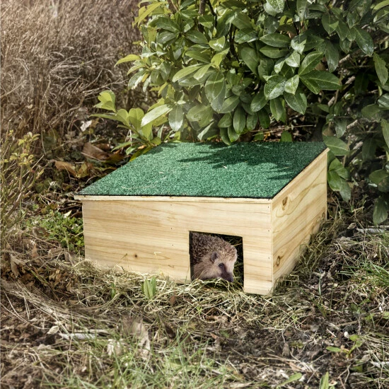 WINDHAGER Igelhaus, Holz, Braun 3 WINDHAGER Igelhaus, Holz, Braun