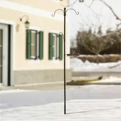 WINDHAGER Vogelfutterstation, Stahl, Schwarz