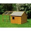 PROMADINO Kleintierstall, BxHxT: 203 X 103 X 116 Cm, Honigbraun -Günstiges Tierbedarf Geschäft unnamed file 4510