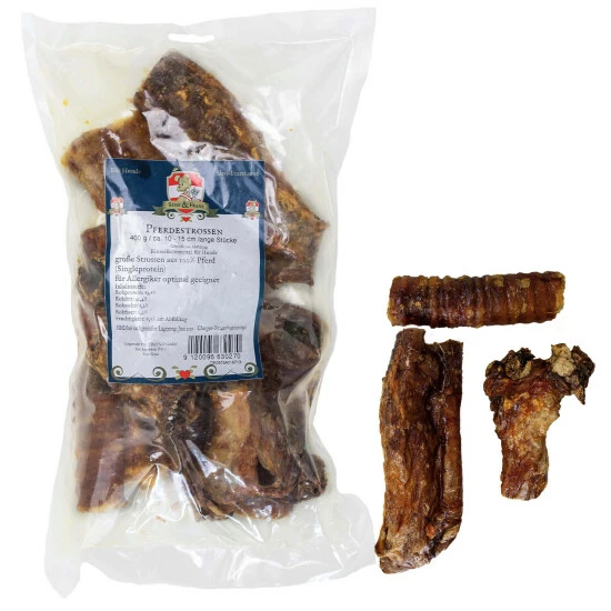 Sissi & Franz Hundesnack »Pferdestrossen«, 400 G, Einzelfuttermittel, 100 % Fleisch, Schonend Getrocknet 3 Sissi & Franz Hundesnack »Pferdestrossen«, 400 G, Einzelfuttermittel, 100 % Fleisch, Schonend Getrocknet