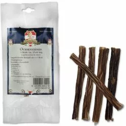 Sissi & Franz Hundesnack »Ochsenziemer«, 160 G, Einzelfuttermittel, 100 % Fleisch, Schonend Getrocknet