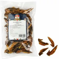 Sissi & Franz Hundesnack »Hühnerflügel«, 400 G, Einzelfuttermittel, 100 % Fleisch, Schonend Getrocknet
