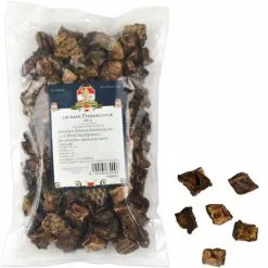 Sissi & Franz Hundesnack »leckere Pferdelunge«, 400 G, Einzelfuttermittel, 100 % Fleisch, Schonend Getrocknet