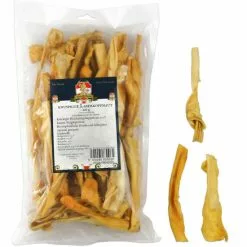 Sissi & Franz Hundesnack »knusprige Lammkopfhaut«, 400 G, Einzelfuttermittel, 100 % Fleisch, Schonend Getrocknet