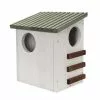PATKAR Eichhörnchen-Futterhaus, BxL: 26 X 19 Cm, Kiefernholz, Weiß/grau/walnussfarben -Günstiges Tierbedarf Geschäft unnamed file 4626
