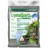 DENNERLE Bodengrund »Kristall-Quarzkies«, 10 Kg, Grau