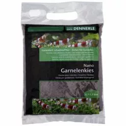 DENNERLE Bodengrund »Garnelenkies Arkansas Nano«, 2 Kg, Arkansas Grau