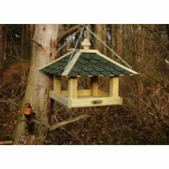 DOBAR Futterhaus, Für Wildvögel, Kiefernholz/Bitumen, Natur/grün 12 DOBAR Futterhaus, Für Wildvögel, Kiefernholz/Bitumen, Natur/grün -Günstiges Tierbedarf Geschäft unnamed file 4709