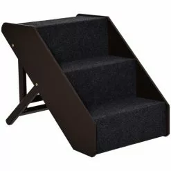 PawHut Tiertreppe, Holz, Länge: 40,8 Cm