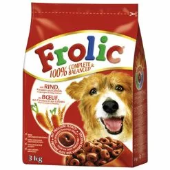 FROLIC Hundetrockenfutter »Complete & Balance«, 3 Beutel à 3000 G