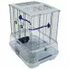 Vogelkäfig, BxHxT: 45,7 X 50,8 X 35,6 Cm, Weiß/blau -Günstiges Tierbedarf Geschäft unnamed file 476