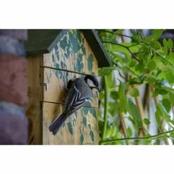 DOBAR Nistkasten, Für Wildvögel, Kiefernholz, Natur/grün -Günstiges Tierbedarf Geschäft unnamed file 4764