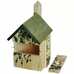 DOBAR Nistkasten, Für Wildvögel, Kiefernholz, Natur/grün -Günstiges Tierbedarf Geschäft unnamed file 4765