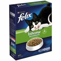 FELIX Katzentrockenfutter »Inhome Sensations«, 5 Packungen à 1000 G