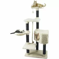 HEIM Kratzbaum »White Cat«, Weiß, Höhe: 139 Cm -Günstiges Tierbedarf Geschäft unnamed file 4811