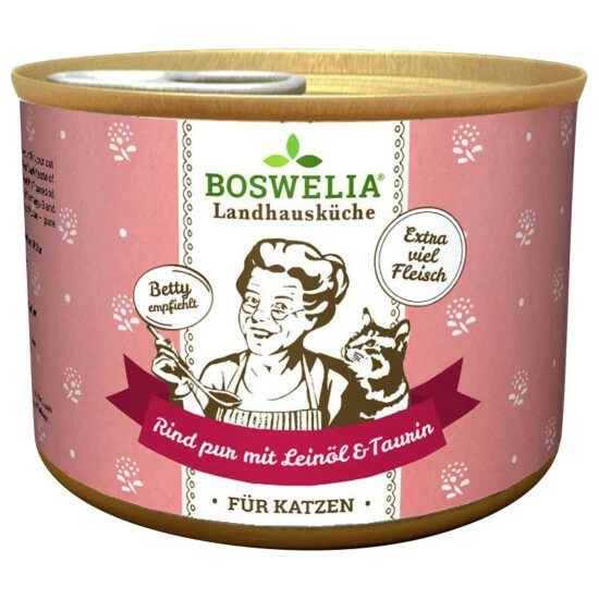 BOSWELIA Katzen-Nassfutter, Rind, 6x200g 3 BOSWELIA Katzen-Nassfutter, Rind, 6x200g