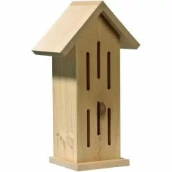 LUXUS-INSEKTENHOTELS Schmetterlingshaus »Sonnenfalter«, Für Schmetterlinge, Kiefernholz, Natur -Günstiges Tierbedarf Geschäft unnamed file 4824