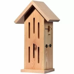 LUXUS-INSEKTENHOTELS Schmetterlingshaus »Sonnenfalter«, Für Schmetterlinge, Kiefernholz, Natur -Günstiges Tierbedarf Geschäft unnamed file 4829