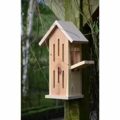 LUXUS-INSEKTENHOTELS Schmetterlingshaus »Sonnenfalter«, Für Schmetterlinge, Kiefernholz, Natur -Günstiges Tierbedarf Geschäft unnamed file 4830