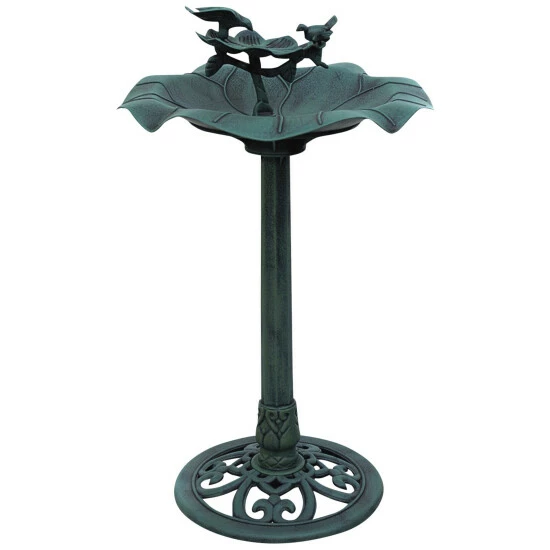 Vogeltränke, Kunststoff, Grün 2 Vogeltränke, Kunststoff, Grün