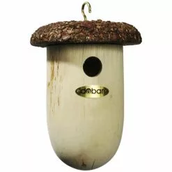 DOBAR Nistkasten, Für Wildvögel, Kiefernholz, Braun