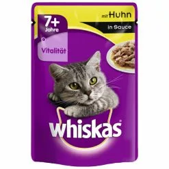 WHISKAS Katzen Nassfutter »7+ Jahre«, 24 Beutel à 100 G