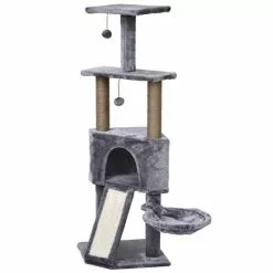 PawHut Kratzbaum, 40 Cm, Grau