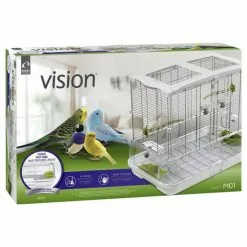 Vogelkäfig, BxHxT: 60,9 X 52 X 38,1 Cm, Weiß/grün -Günstiges Tierbedarf Geschäft unnamed file 491