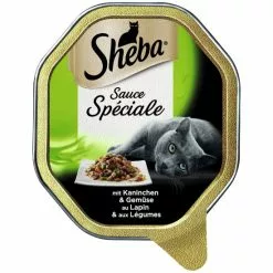 SHEBA Katzen Nassfutter »Sauce Spéciale«, 22 Schalen à 85 G