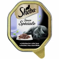SHEBA Katzen Nassfutter »Sauce Spéciale«, 22 Schalen à 85 G