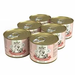 BOSWELIA Katzen-Nassfutter »Landhausküche«, 6 Stück, Je 200, Huhn/Lachs