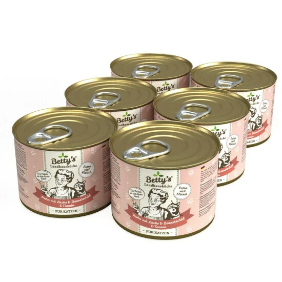 BOSWELIA Katzen-Nassfutter »Landhausküche«, 6 Stück, Je 200, Huhn/Lachs 3 BOSWELIA Katzen-Nassfutter »Landhausküche«, 6 Stück, Je 200, Huhn/Lachs