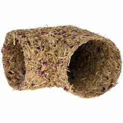 HUGRO Spielzeug, Eckrolle, Natur, Gr. S, Für Nager