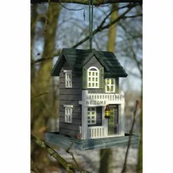 DOBAR Vogelfutterhaus »Welcome«, Für Vögel, Kiefernholz, Bunt/grün/weiß -Günstiges Tierbedarf Geschäft unnamed file 4976