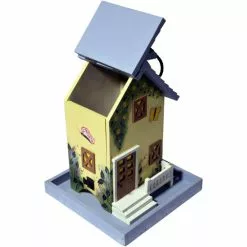 DOBAR Vogelfutterhaus »Sommer«, Für Wildvögel, Kiefernholz, Bunt/gelb -Günstiges Tierbedarf Geschäft unnamed file 4983