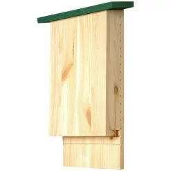 DOBAR Fledermauskasten, Für Fledermaus, Kiefernholz, Natur/grün -Günstiges Tierbedarf Geschäft unnamed file 5000