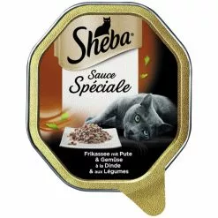 SHEBA Katzen Nassfutter »Sauce Spéciale«, 22 Schalen à 85 G