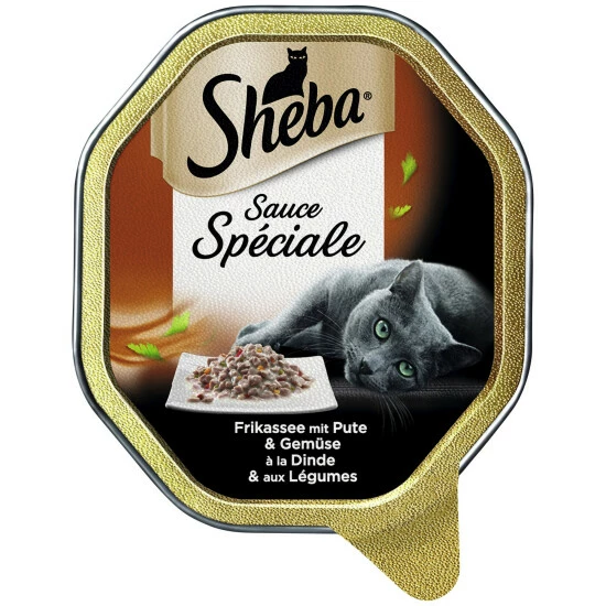 SHEBA Katzen Nassfutter »Sauce Spéciale«, 22 Schalen à 85 G 3 SHEBA Katzen Nassfutter »Sauce Spéciale«, 22 Schalen à 85 G