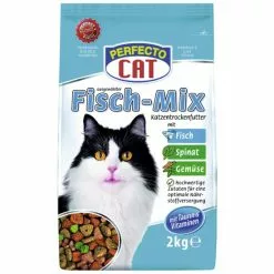 PERFECTO CAT Katzentrockenfutter »Fleisch-Mix«, 6 Beutel à 2000 G
