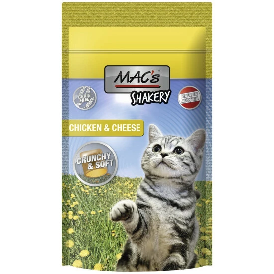 MAC'S Katzensnack »Shakery«, Huhn, 60 G 3 MAC'S Katzensnack »Shakery«, Huhn, 60 G