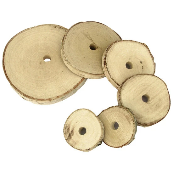 HUGRO Nagersnack »Knabberscheiben S«, 140 G, Birke 3 HUGRO Nagersnack »Knabberscheiben S«, 140 G, Birke