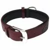 Hundehalsband, Größe: 55 Cm, Rindsleder, Bordeauxrot -Günstiges Tierbedarf Geschäft unnamed file 5052