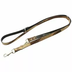 Hundeleine »Modern Art«, Größe: 200 Cm, Leder, Hellbraun