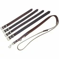 Hundehalsband, Größe: 65 Cm, Rindsleder, Braun -Günstiges Tierbedarf Geschäft unnamed file 5387