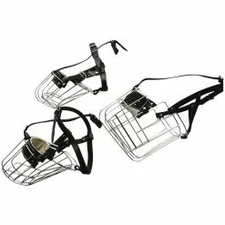 Maulkorb Für Hunde, Größe: 8, Metall, Silberfarben