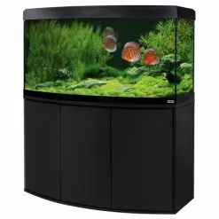FLUVAL Aquariumkombination »Vicenza«, BxHxL: 121 X 134 X 92 Cm, Floatglas, Schwarz