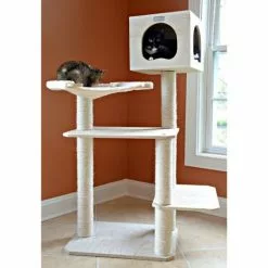 Kratzbaum »Linn«, Holzfarben, Höhe: 128 Cm -Günstiges Tierbedarf Geschäft unnamed file 5503